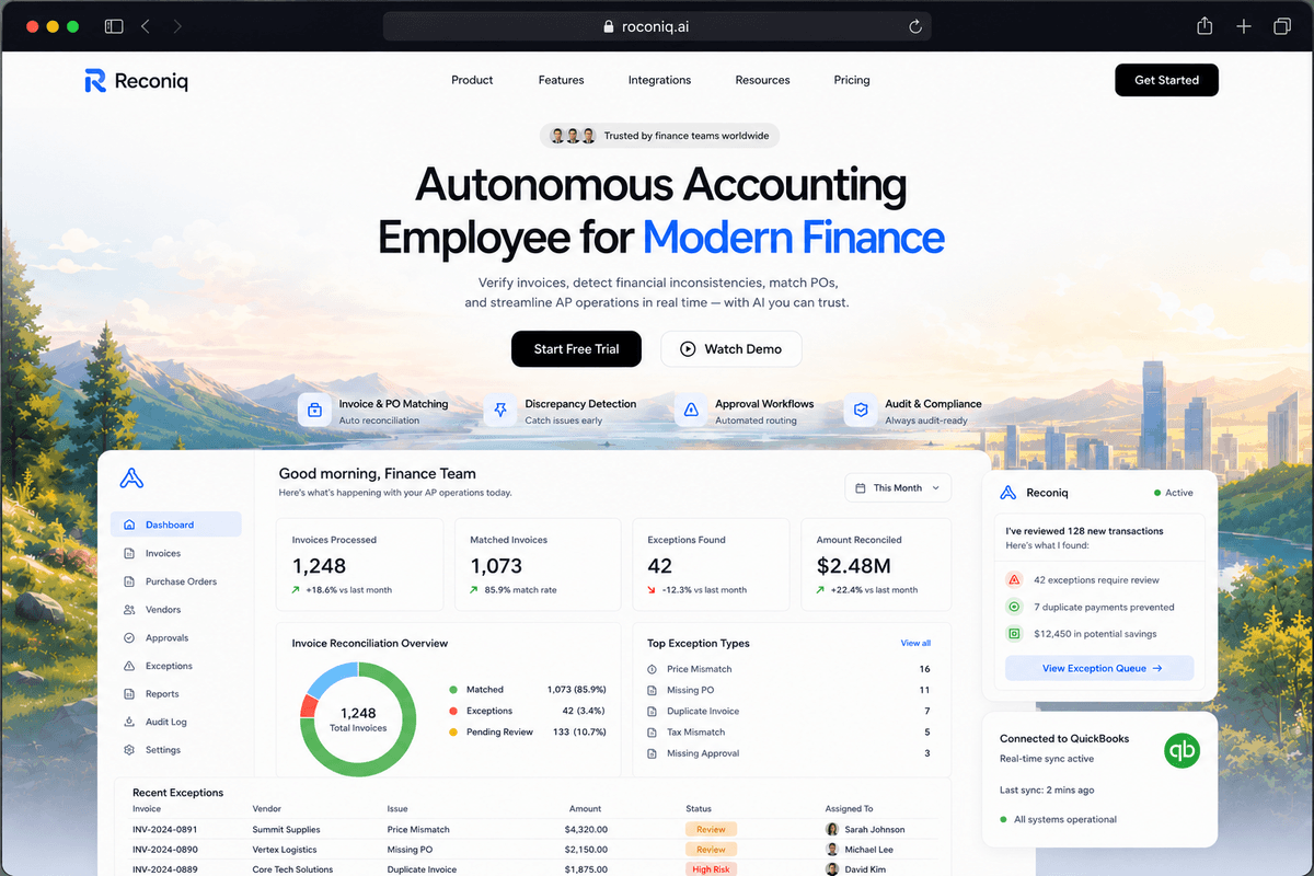Reconiq — Autonomous Accounting