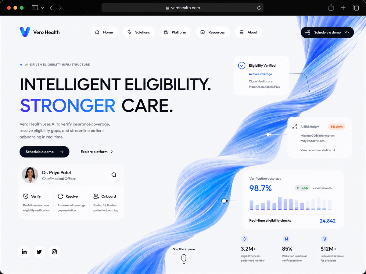 Vero Health — Healthcare Eligibility